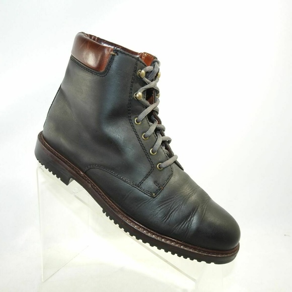 Cole Haan 6340 Size 8.5 M Black Boots Mens C3B B3 main image 7